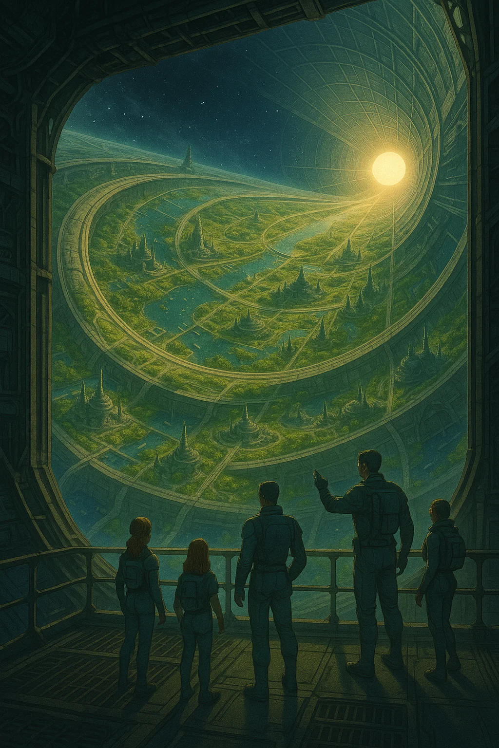 Interstellar colony ship